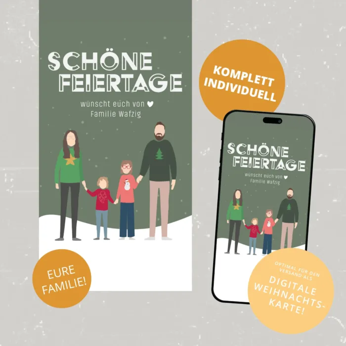 Digital: Weihnachtskarte